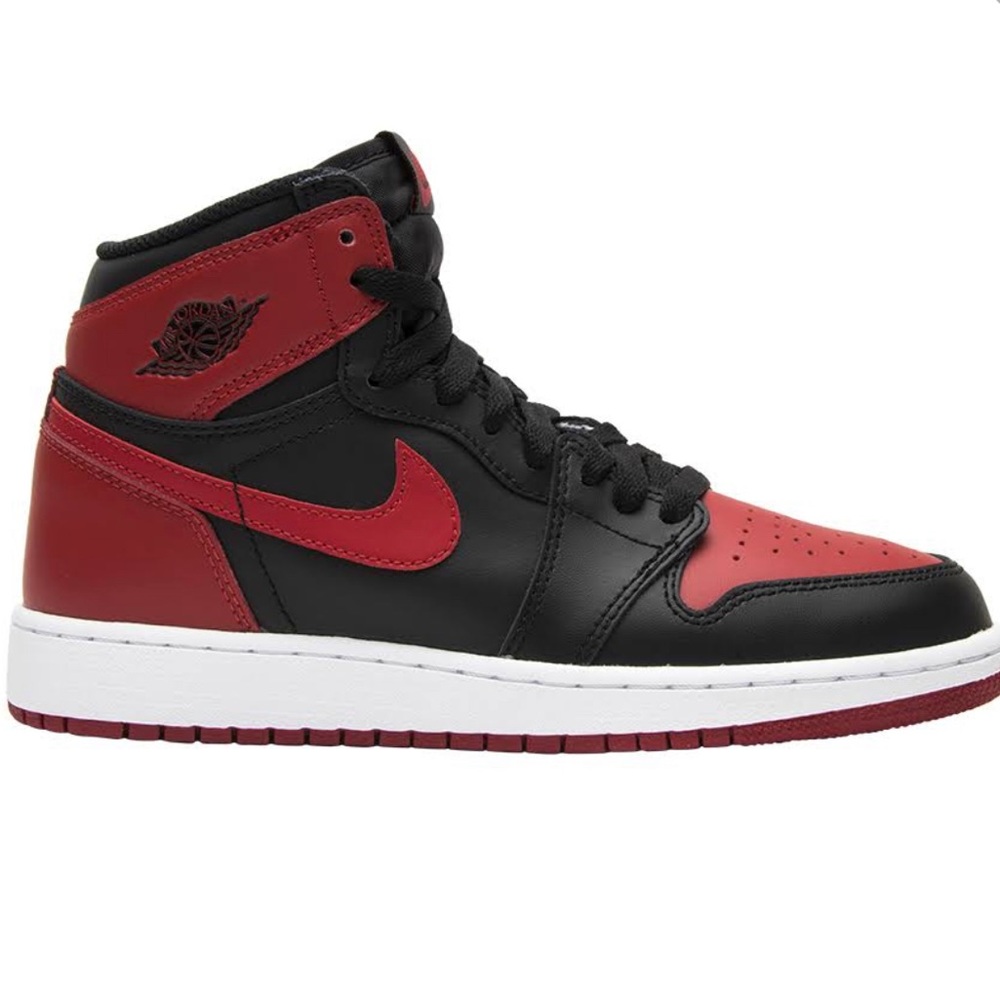 NIKE AIR JORDAN Bred 1 Retro High 2013 OG GS